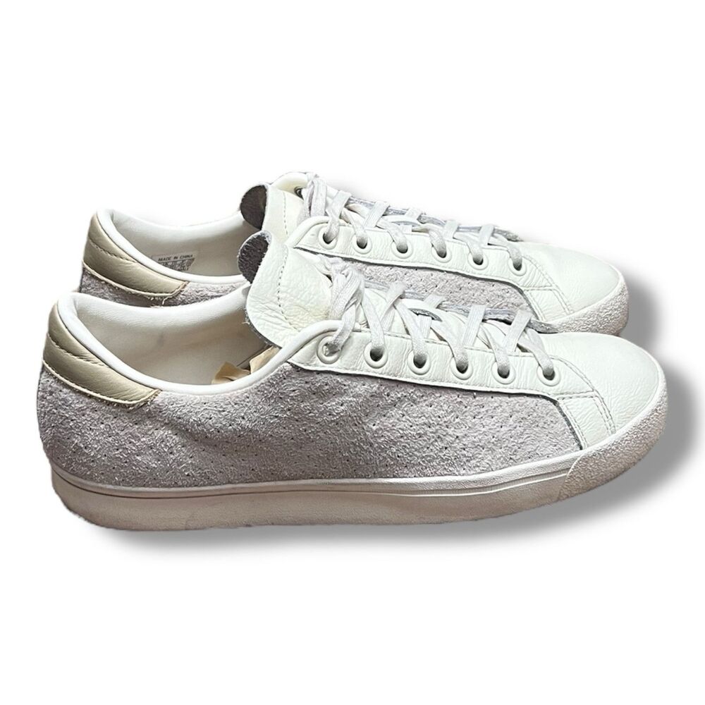Adidas Rod Laver Vintage Cream White Beige Sneaker Shoes Men’s Size 6.5, H02187